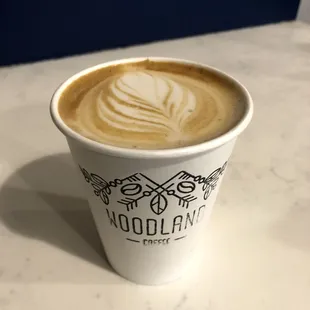 some of the best latte art with hemp milk in Seattle