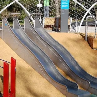 Slides at Woodland Discovery