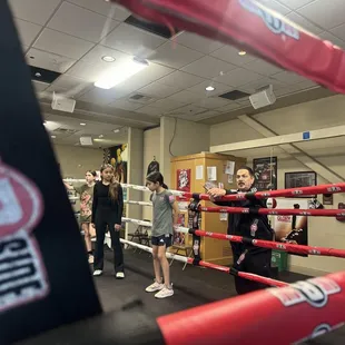 Woodland Boxing Club, youth session.