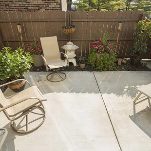 Private Enclosed Patios