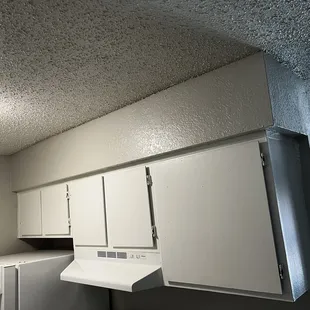 The other side of our kitchen cabinets.