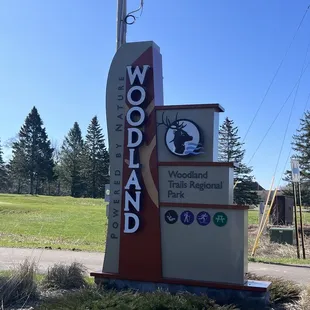 Look for this signage on the road into the park