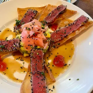 Ahi Tuna Nachos