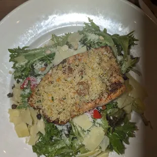 Cedar Plank Salmon Salad