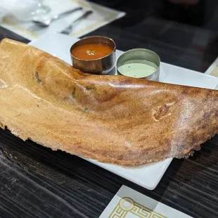 Onion Masala Dosai - delicious