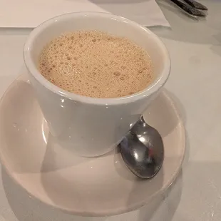 Coffee... It was too milky