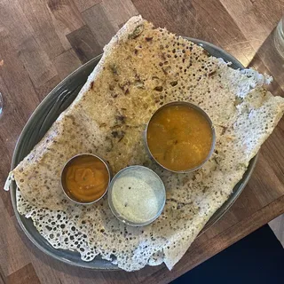 Special Rava Masala Dosai
