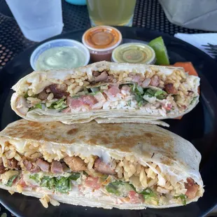 Chicken Crunch Wrap was so good!! April 2023