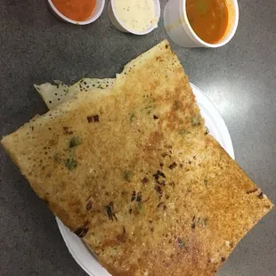 Crispy Rava Masala Dosa