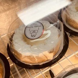 a close up of a cake