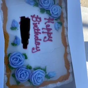 Cracked icing
