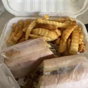 1. Steak and Cheese Combo