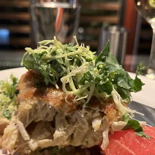 Inside the Crab Cake.....