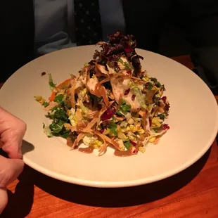 Salad with chicken