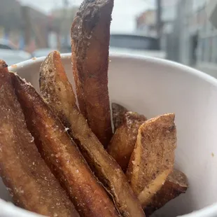 Hand cut French fries