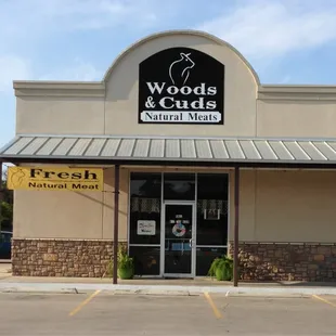 the front of the store