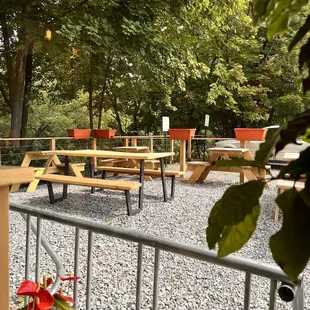 Outside patio