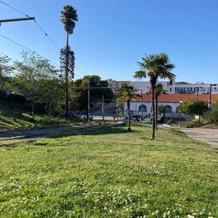 Corner of 16th & church on a sunny day at Dolores park.