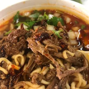 beef and noodles