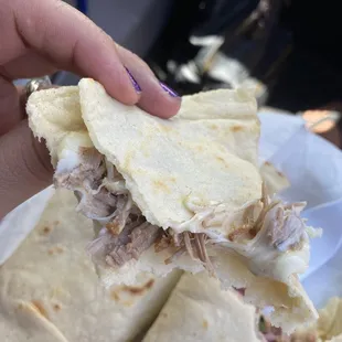 Quesadilla de Carnitas!! Delicious