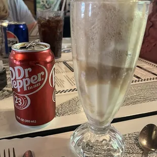 Dr Pepper Float