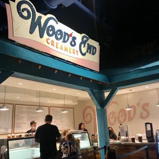 customers at the counter