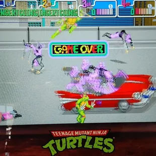 Old school arcade games
