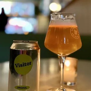 Visitor non-alcohol beer