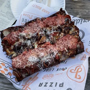 &quot;The Meatzza&quot; by Joyride Pizza
