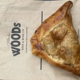 Mushroom empanada