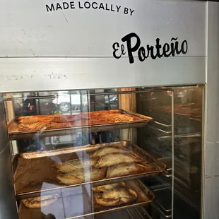 Yummy Empanada options! Tasty and warm meat or veggie options!