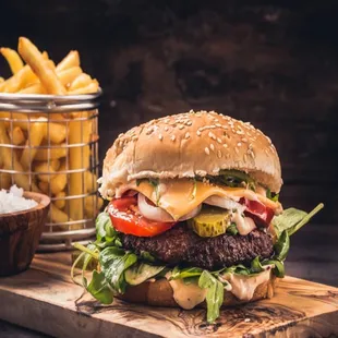 burger, food, burgers