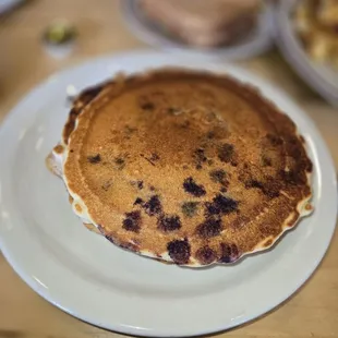 Blueberry pancakes
