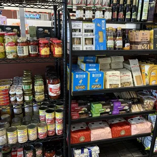 Lots of Italian specialties