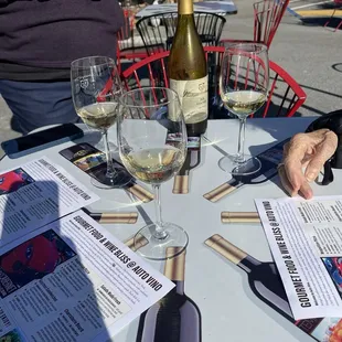 Wine tasting starter