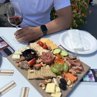 charcuterie board.