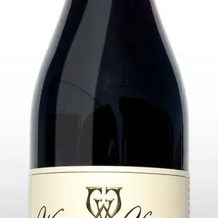 a bottle of pinot noir