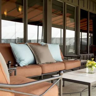 The social aspect of tennis is just another reason that people who play the game, stay with the game. Spectate from the stadium court deck.