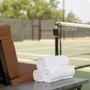 Reserve a court anytime day or night with the front desk, or reserve a permanent court time to play throughout the year.