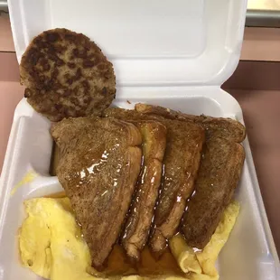 French Toast Platter (after syrup)