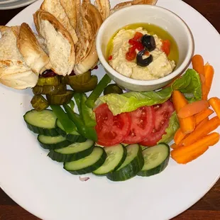 Hummus platter