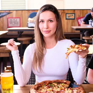 interior, pizza