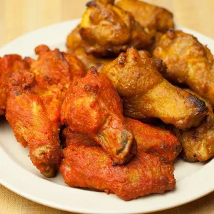 Wings - Spicy Buffalo &amp; Honey BBQ