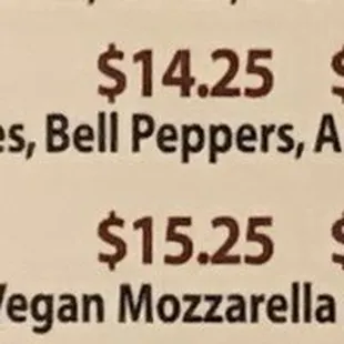 Vegan Pizza