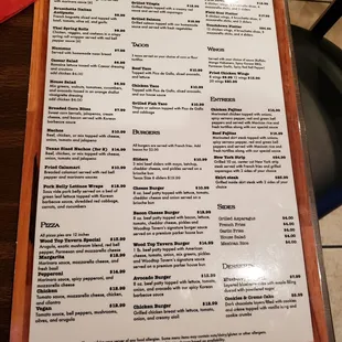 Lots of food selection!