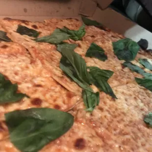 Margherita pizza