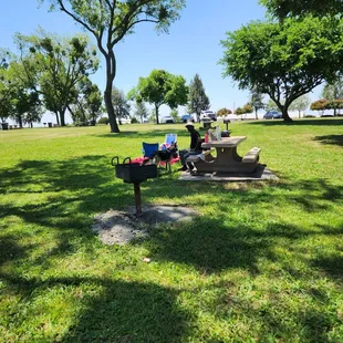 This was a good shaded picnic spot