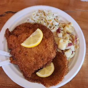 Schnitzel plate. It was ok.
