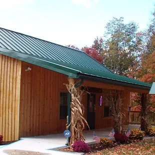 the entrance to the winery
