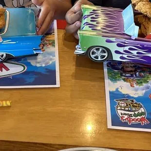 Chicken strip kids combo.